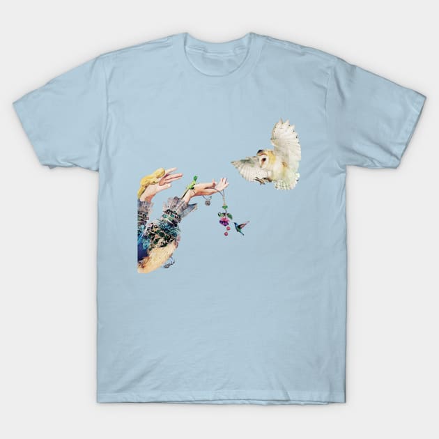 The Balance of Nature - Mother Nature is the Key T-Shirt by Bramblier